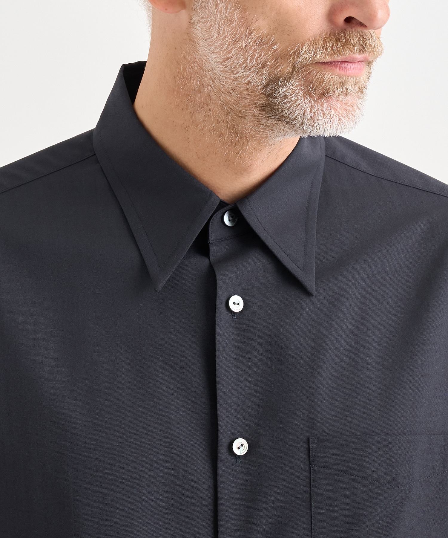 別注REGULAR COLLAR RELAX FIT SHIRT IRENISA