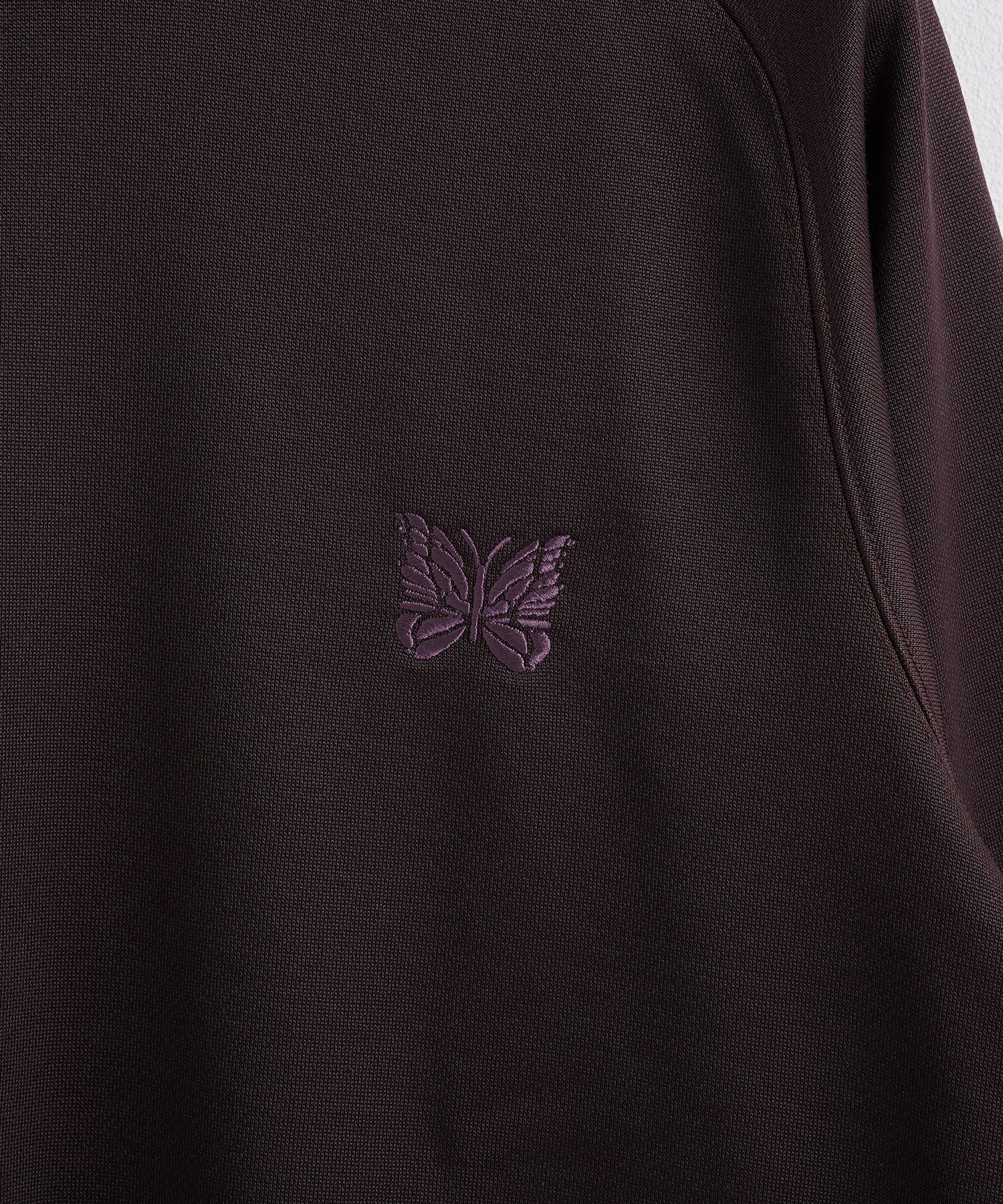 Mock Neck Shirt - Bright Jersey NEEDLES