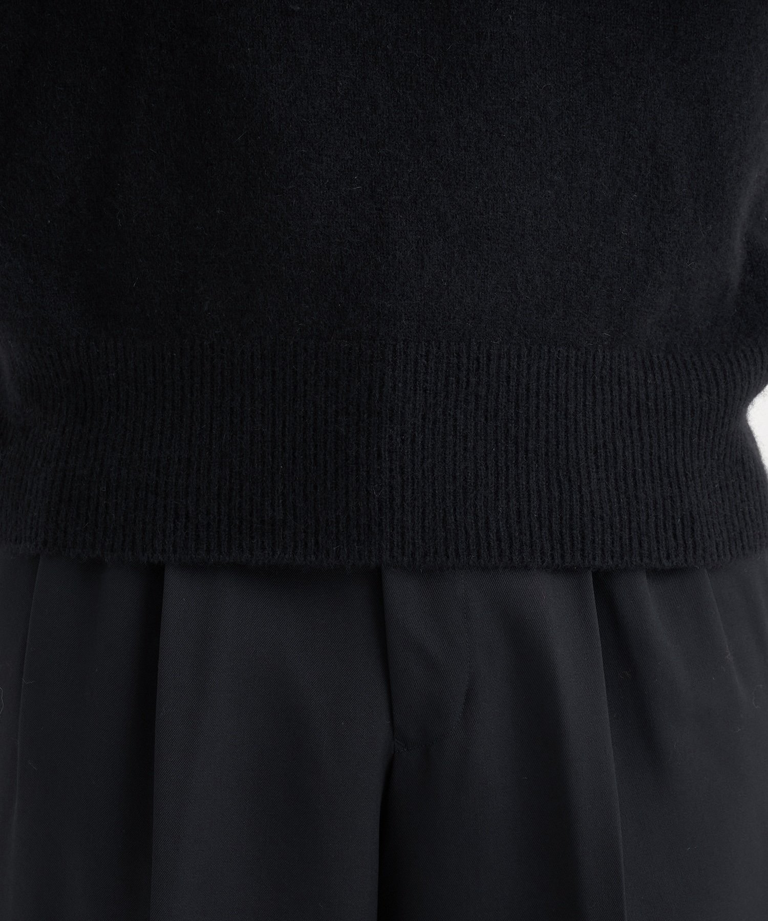 Cashmere Wholegarment Crewneck Sweater YOKE