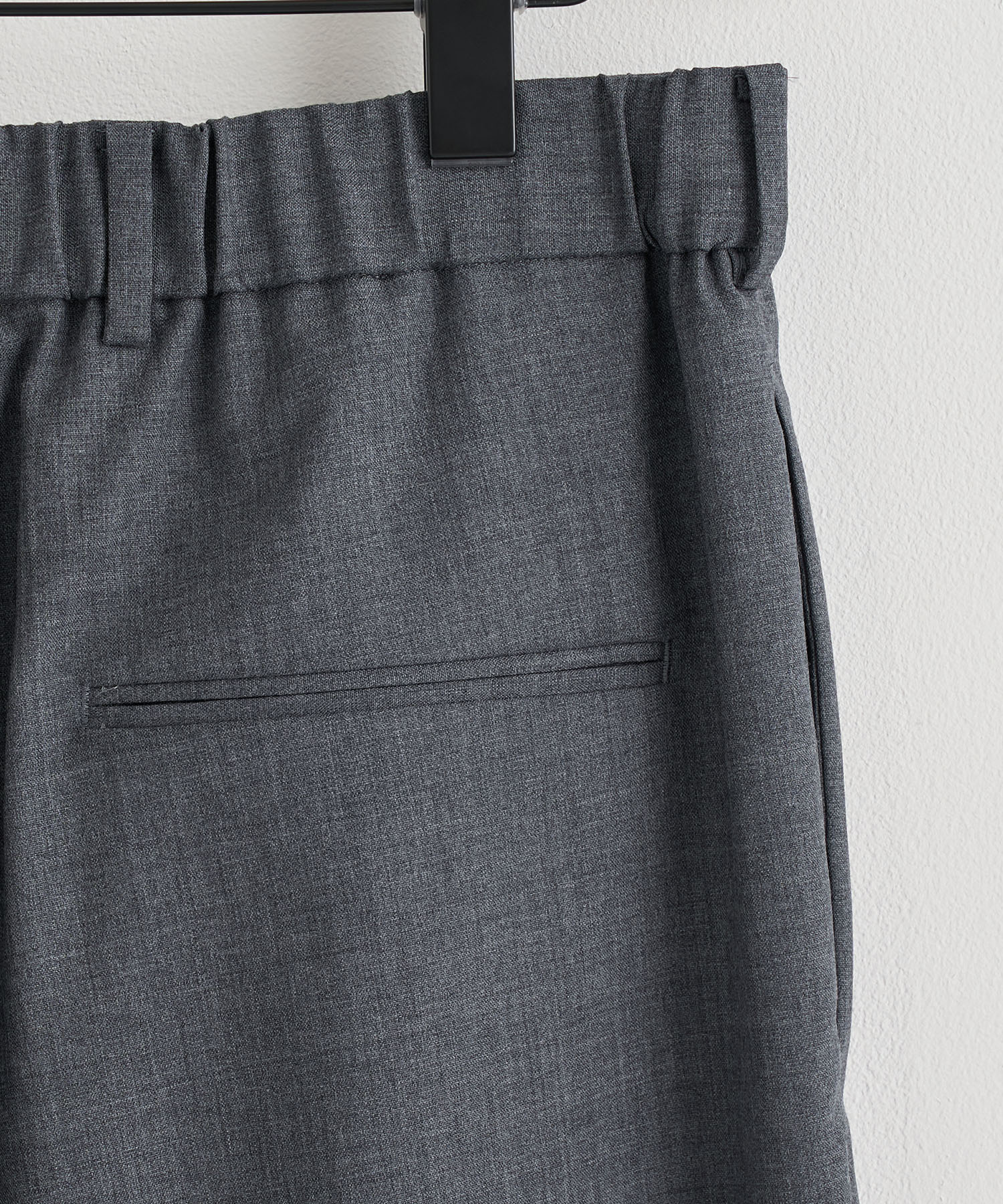 WOOL TORPICAL LOOSE FIT PANTS ATON