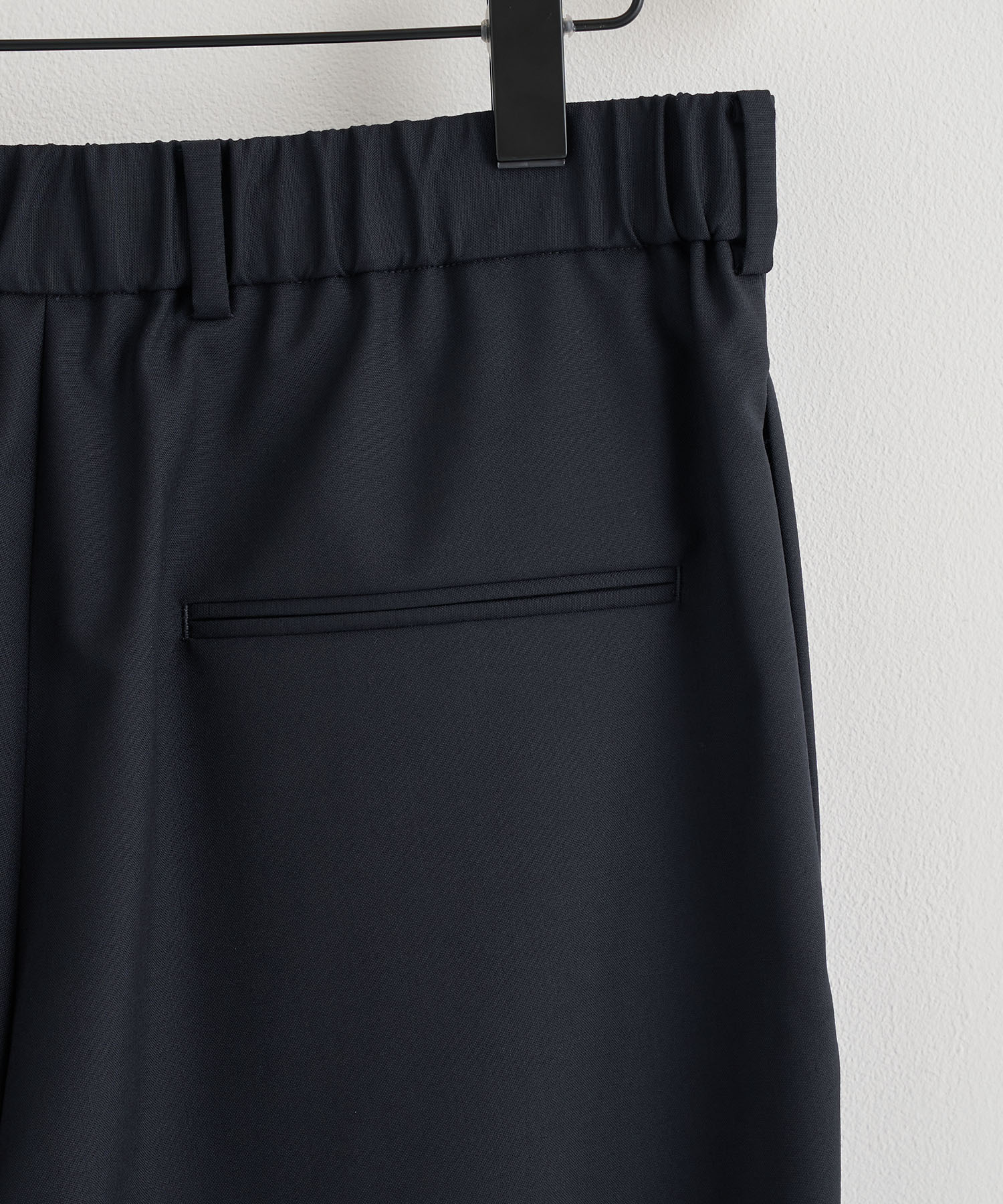 WOOL TORPICAL LOOSE FIT PANTS ATON