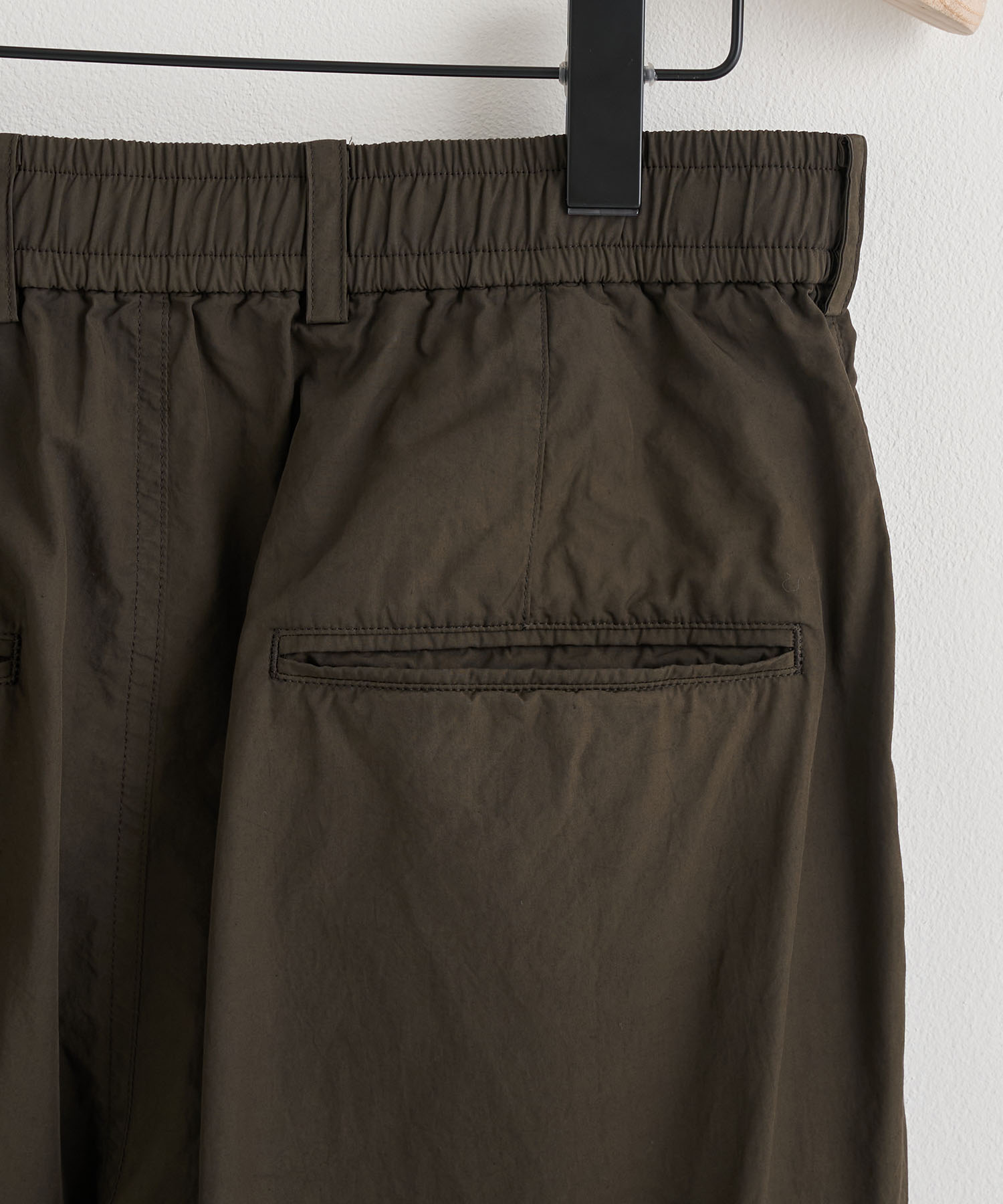 SHRINK COTTON LAWN LOOSE FIT PANTS ATON