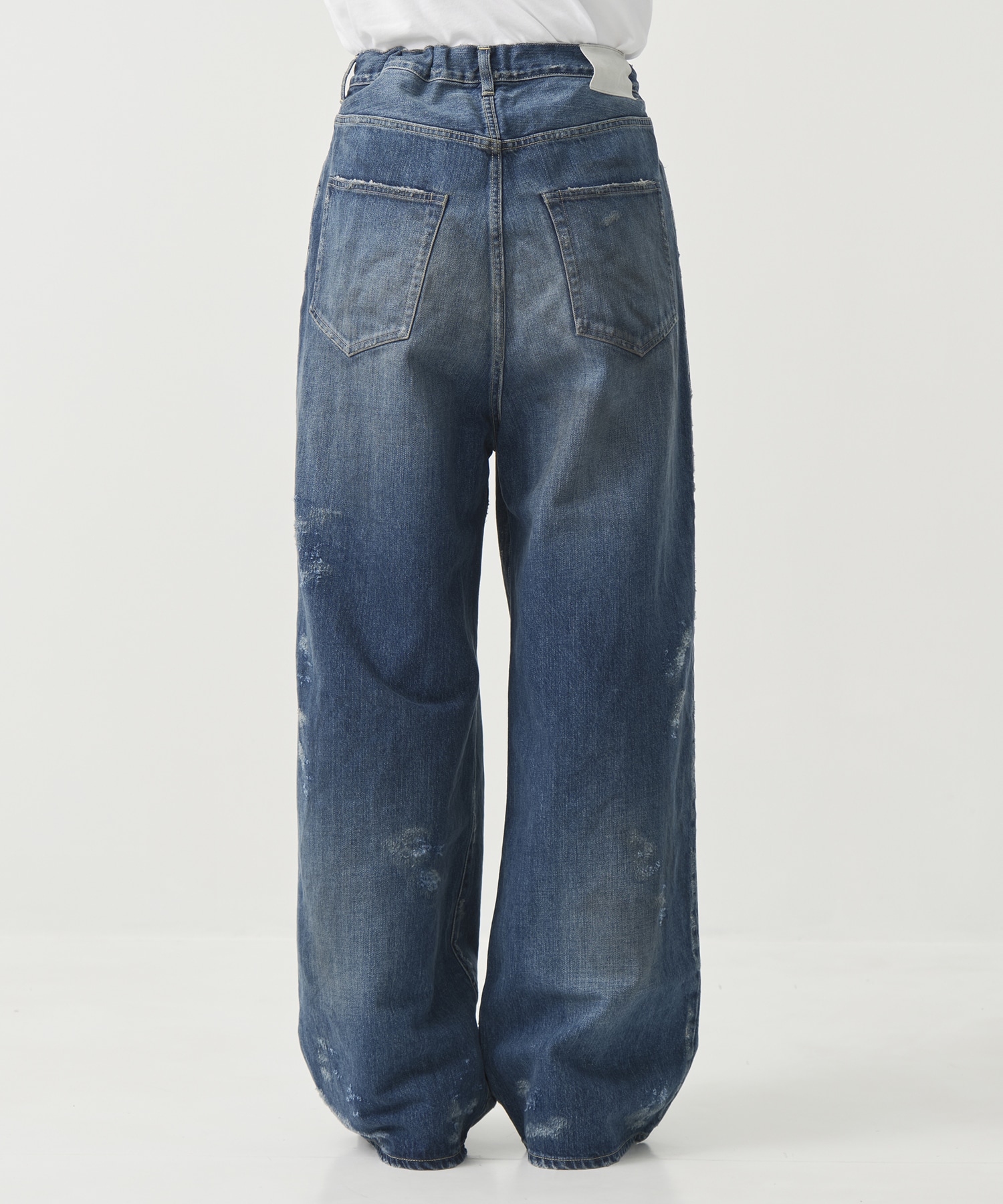 「残りわずか」BAGGY DENIM JEANS ssstein