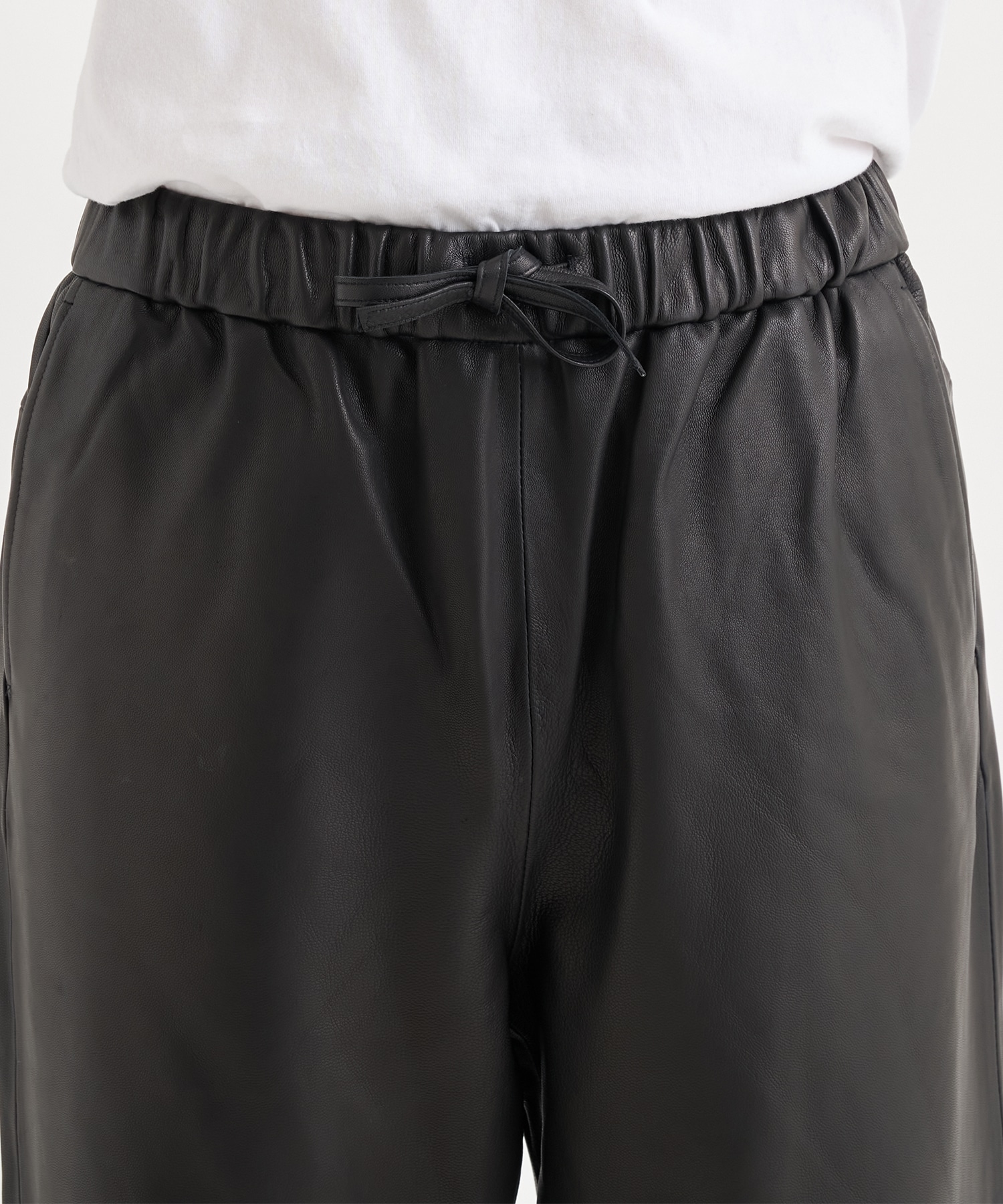 Sheep Leather Easy Pants YOKE