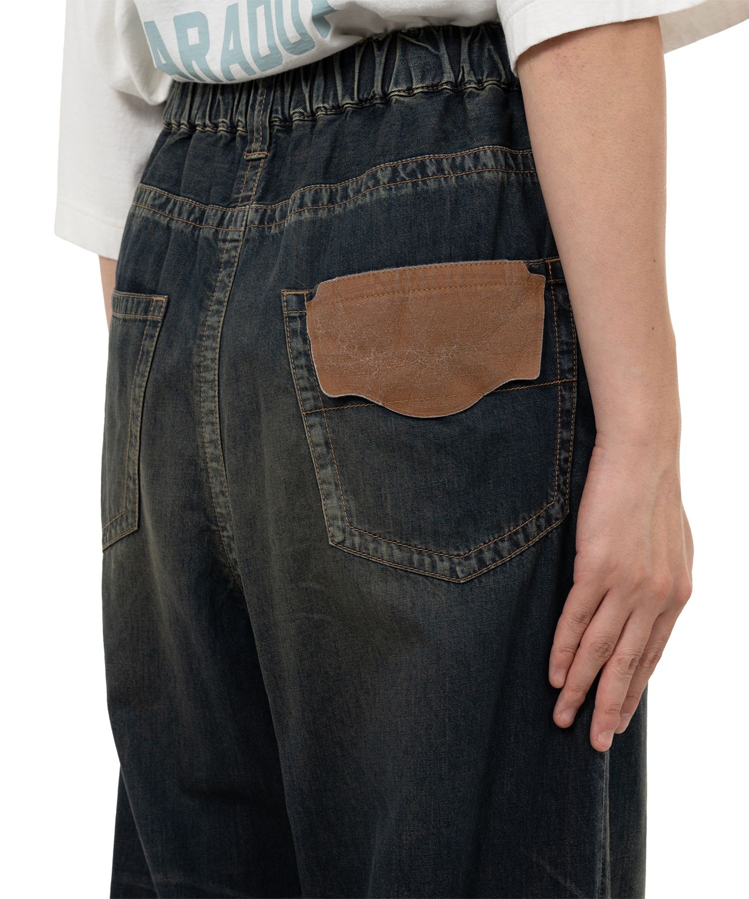 LIGHT WIDE JEANS Maison MIHARA YASUHIRO