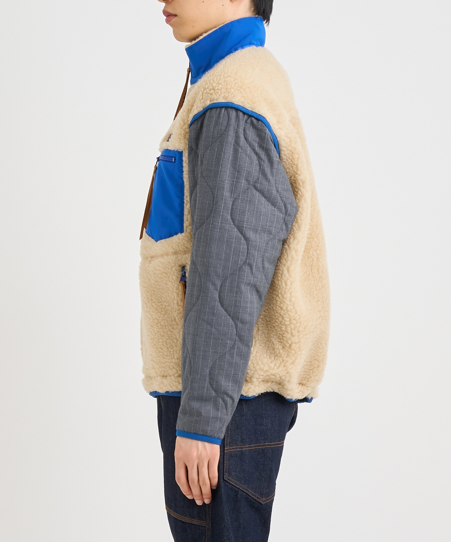 Freece-texture jacket 