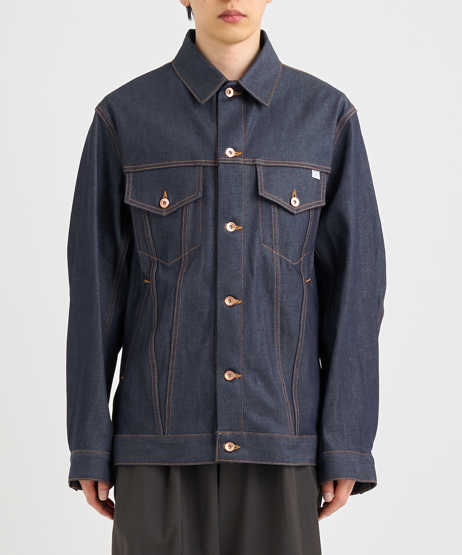25WBM-G06141 DENIM JACKET kolor