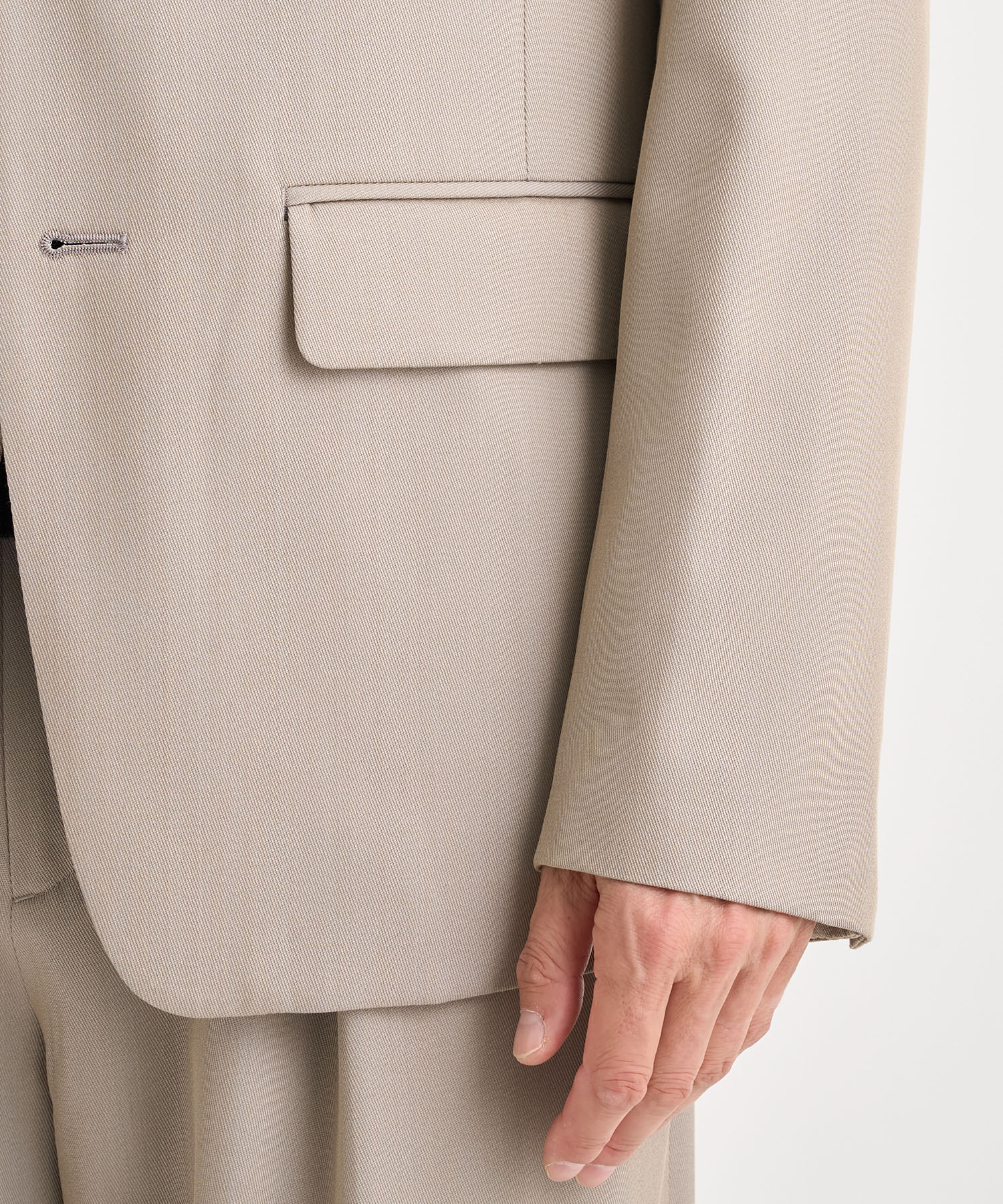 NOTCHED LAPEL SINGLE JAKET IRENISA