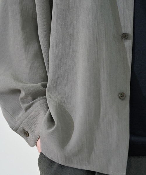 Air pleats リラックスシャツ CITY TOKYO