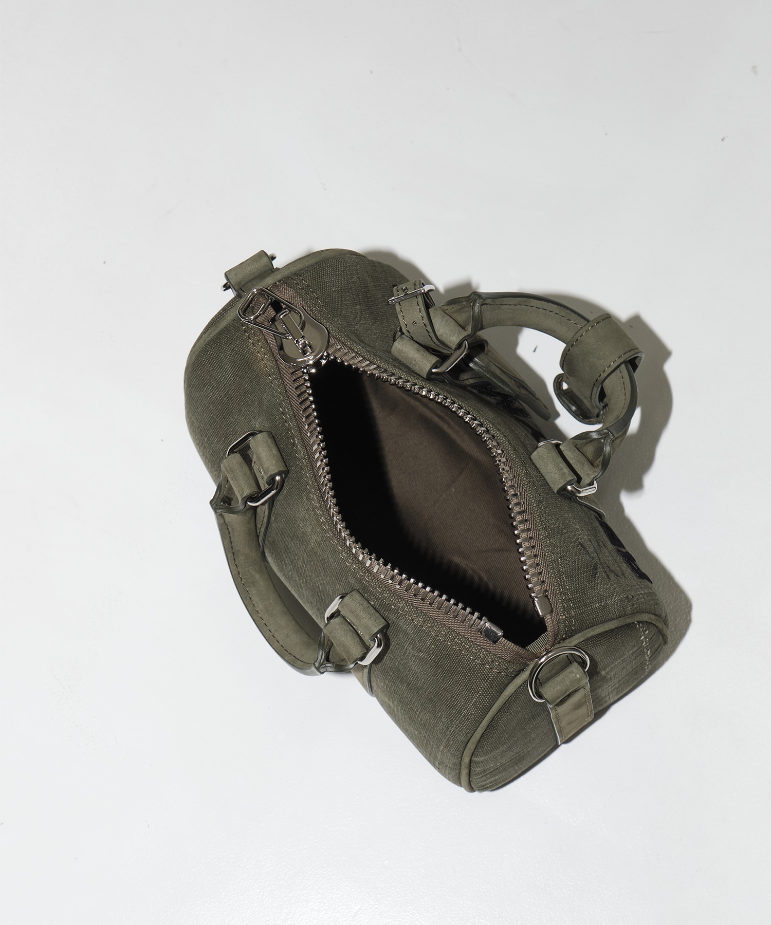 RE-CO-KH-00-00-49/OVER NIGHT BAG NANO/KHAKI READYMADE