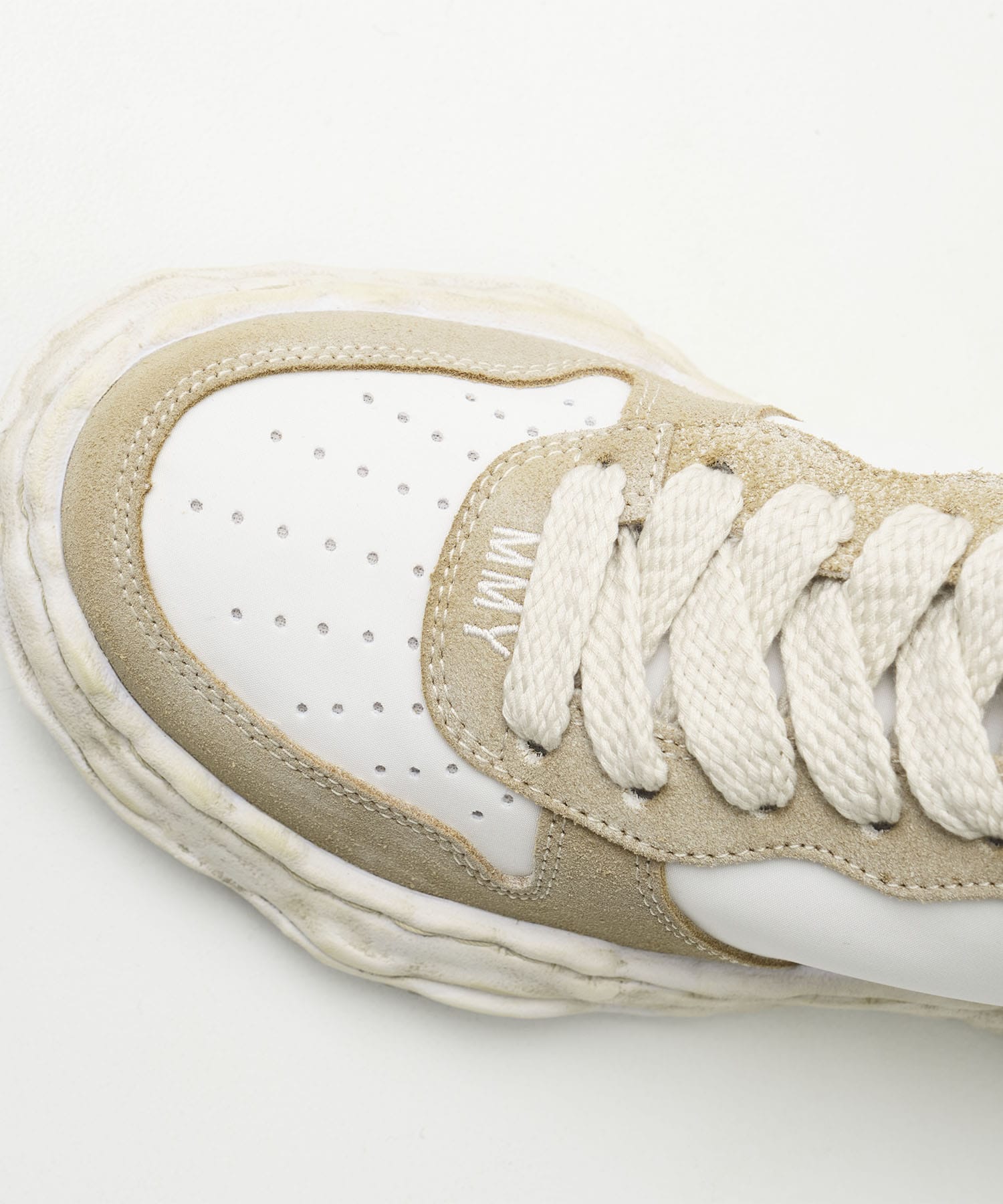WAYNE low OG Sole nylon vuntage suede Low-top | MAISON MIHARA YASUHIRO
