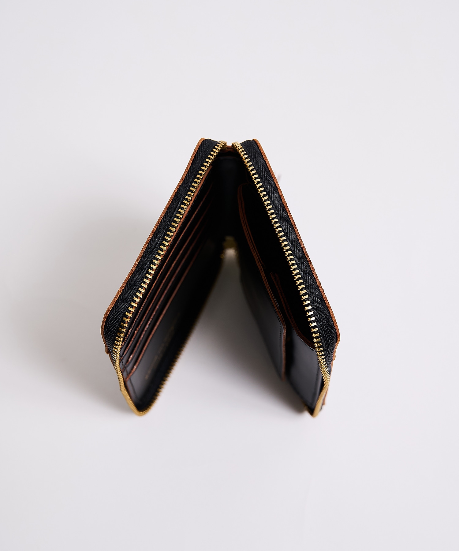 TRIPLE STITCH FALD ZIP WALLET Wallet Comme des Garcons