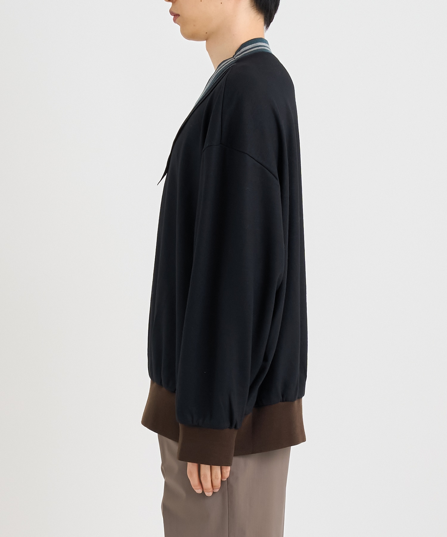 25WBM-T03232 L/S WOOL PO kolor