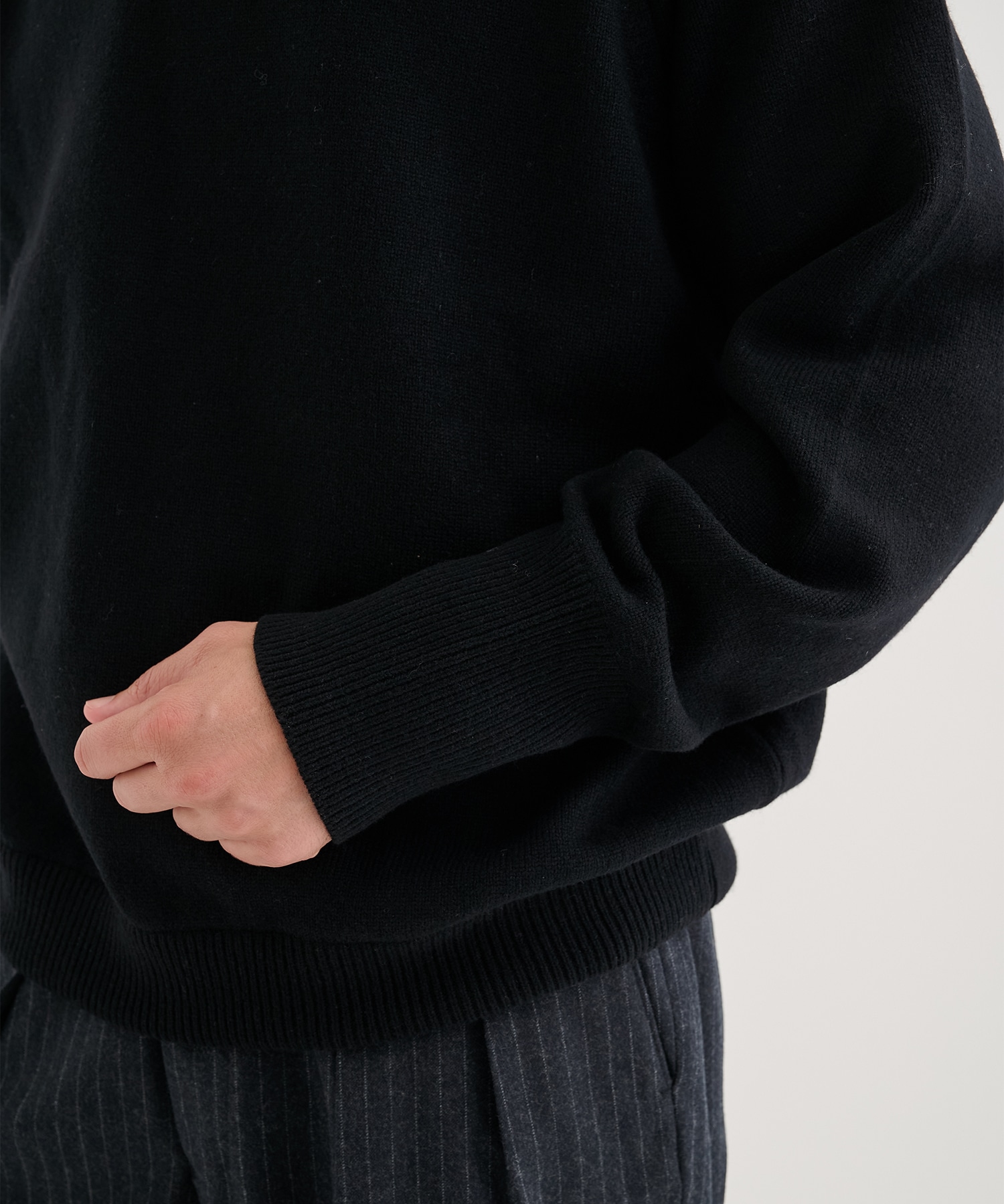 RERACS RAGLAN CREW NECK PULLOVER KNIT THE RERACS