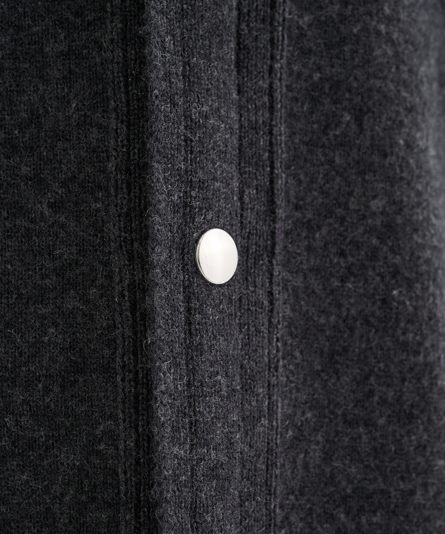 RERACS SNAP BUTTON KNIT CARDIGAN THE RERACS