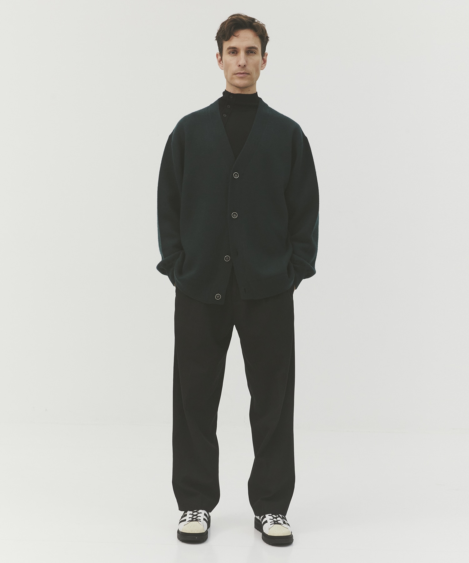 【MENS】CASHMERE REVERSIBLE CARDIGAN CASHMERE CASHMERE