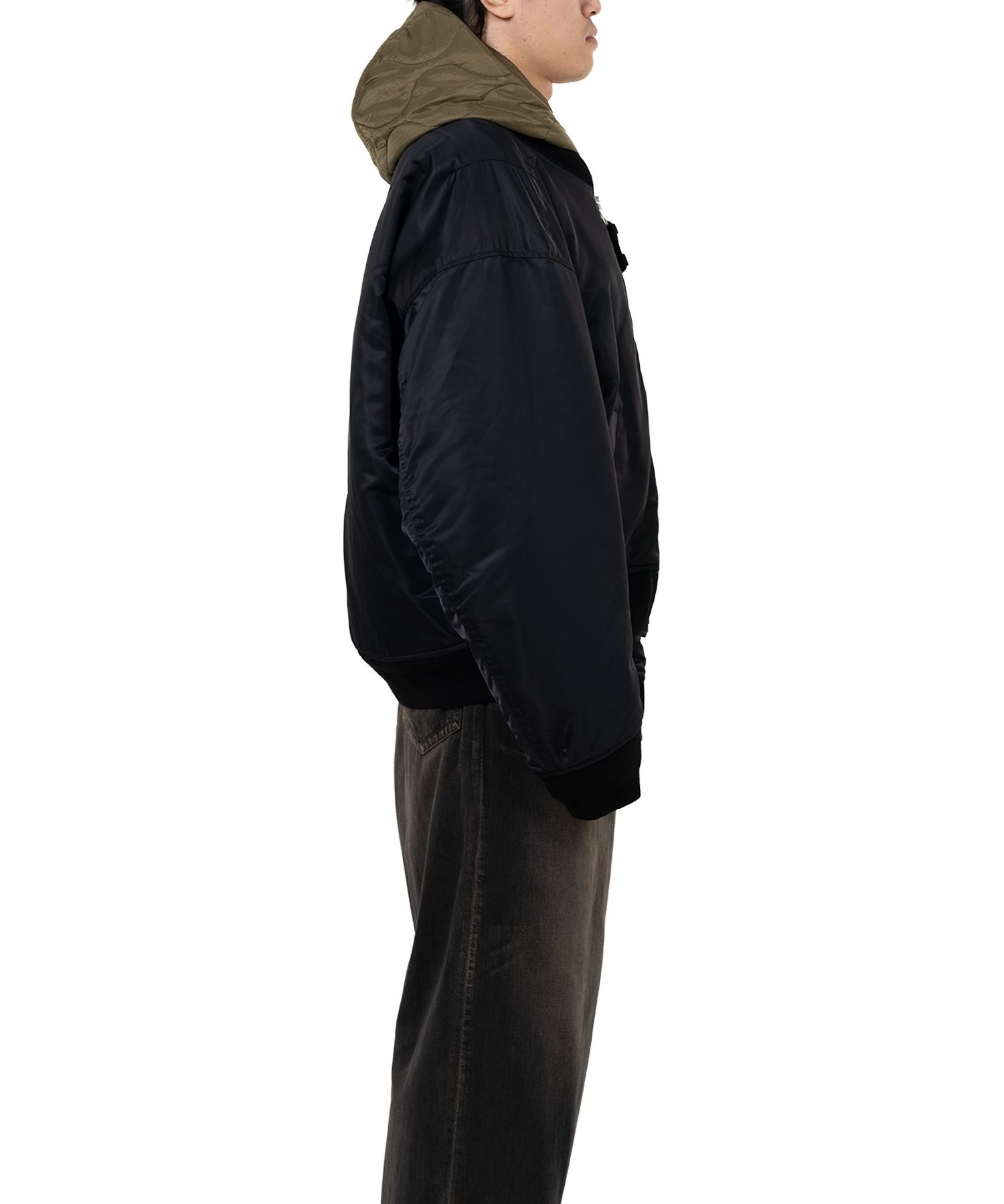 HOODED BOMBER JACKET Maison MIHARA YASUHIRO