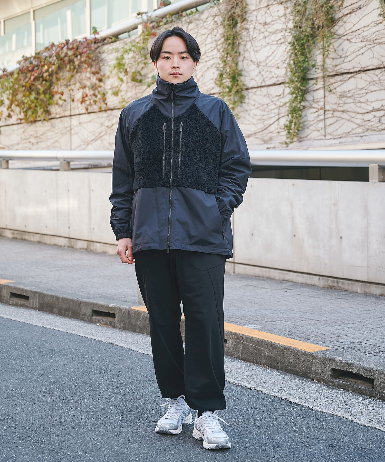 別注BLK FLEECE BLOUSON White Mountaineering