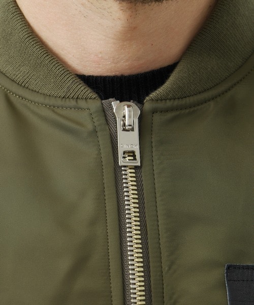 別注NYLON LAYERED BLOUSON 