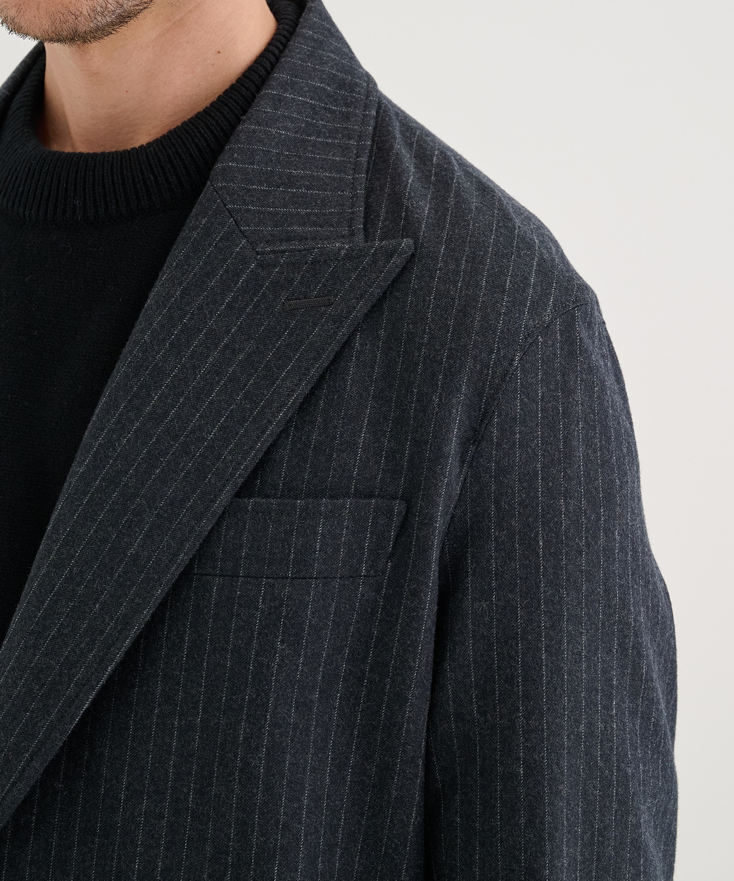 THE PEAKED LAPEL EASY JACKET THE RERACS