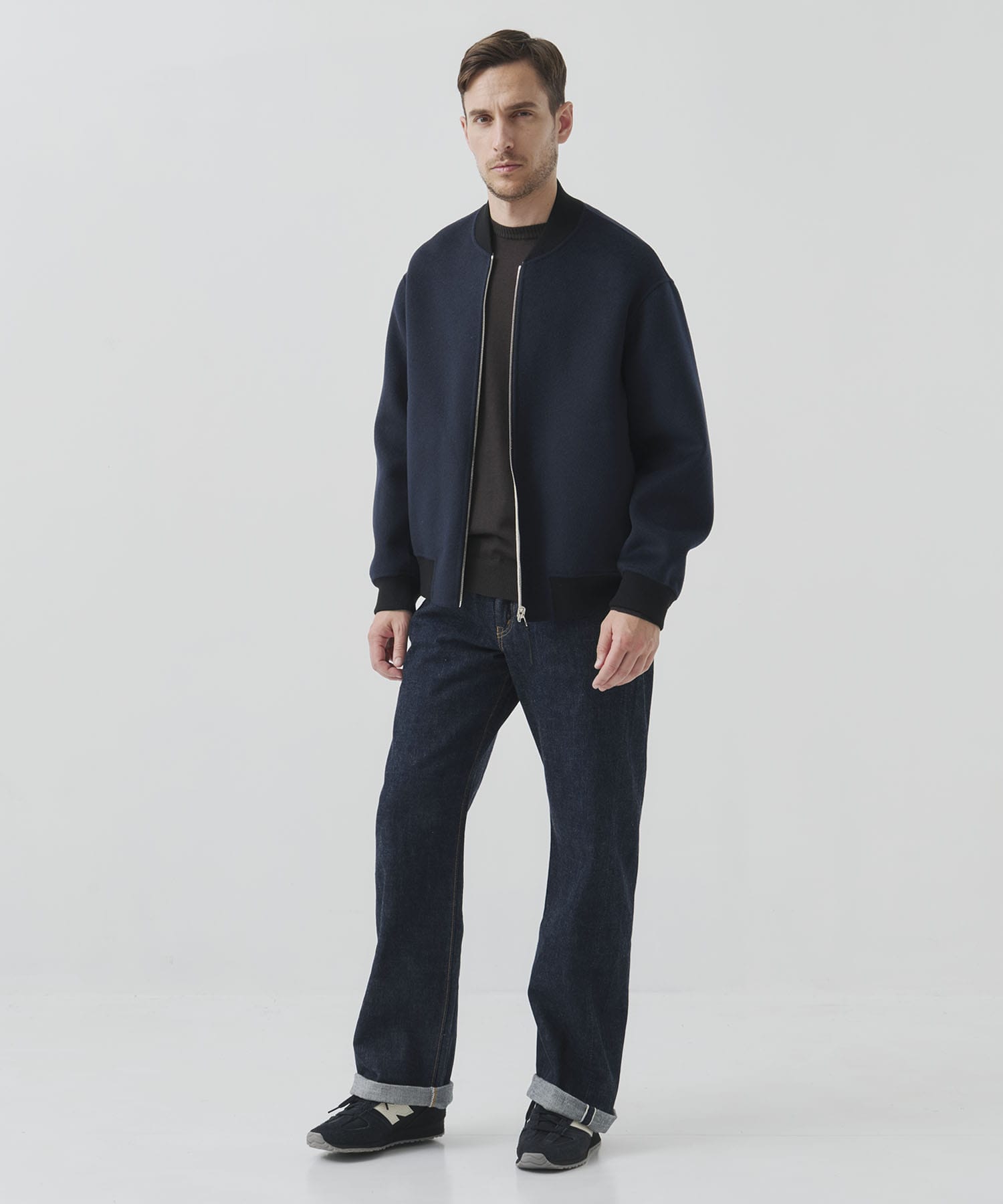 CASHMERE/SILK/WOOL MA-1 CASHMERE CASHMERE