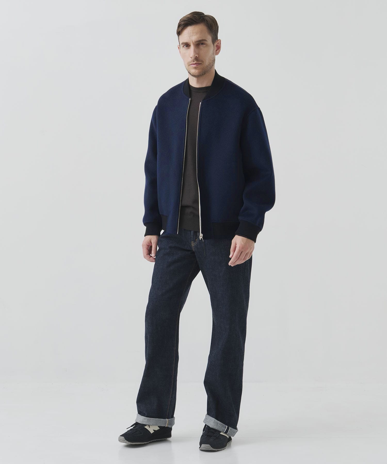 CASHMERE/SILK/WOOL MA-1 CASHMERE CASHMERE