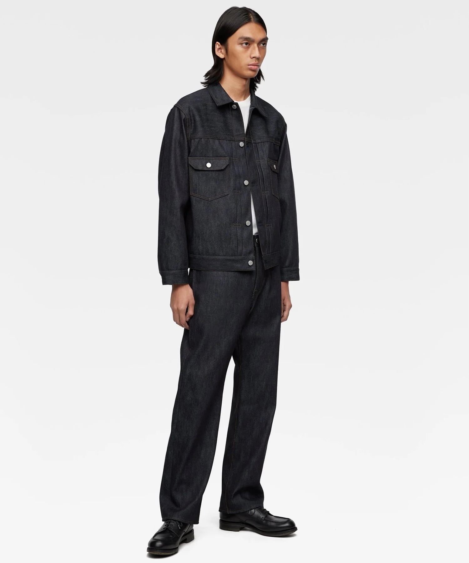 MMJZ0103 i 100 CASHMERE STRAIGHT 13.7oz MOMOTARO JEANS
