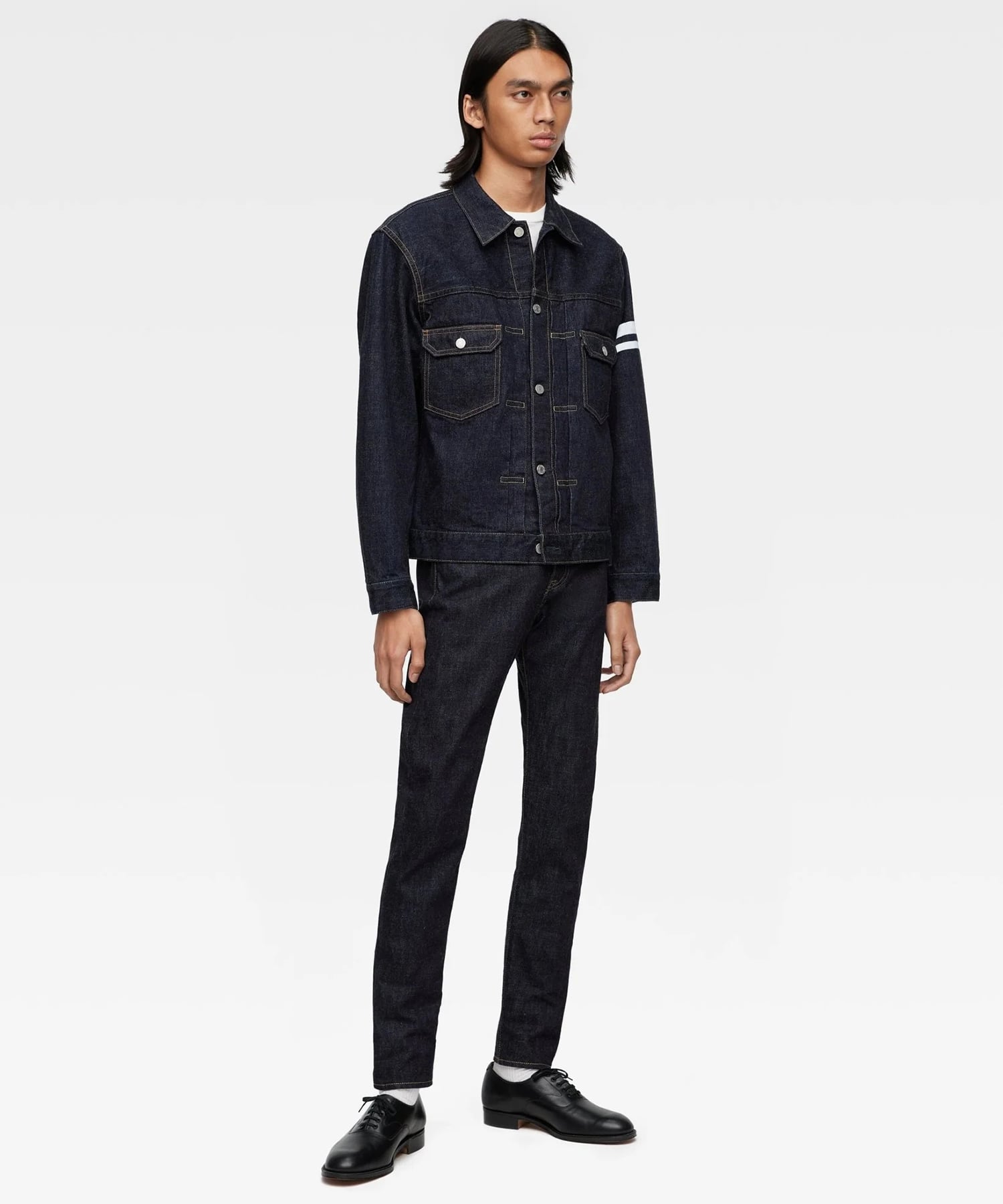 MMJB0301 i 300 CLASSIC SLIM 15.7oz MOMOTARO JEANS
