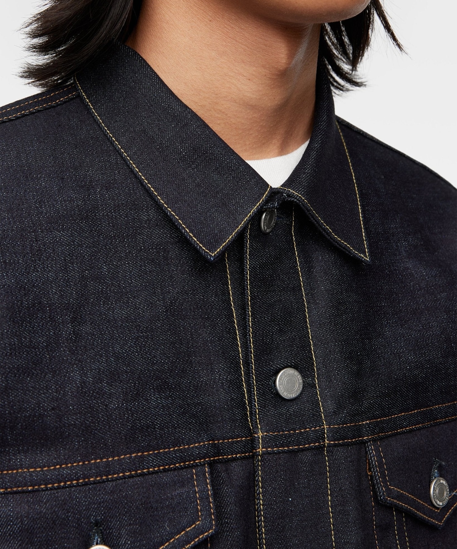 MMGJ0003 i 003 STANDARD DENIM JACKET 14.7oz MOMOTARO JEANS