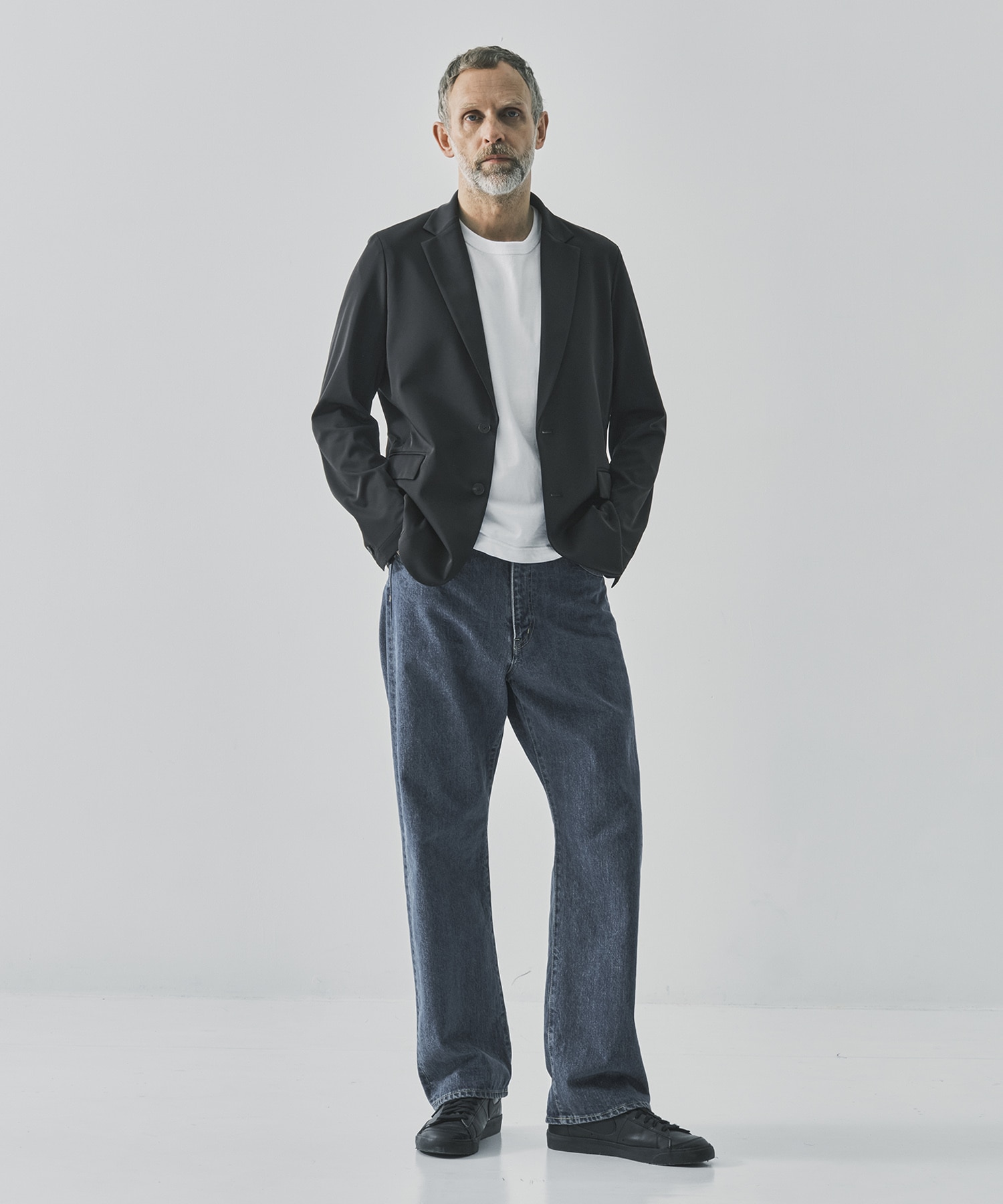 Light Matte Stretch Jersey Shape Jacket THE TOKYO