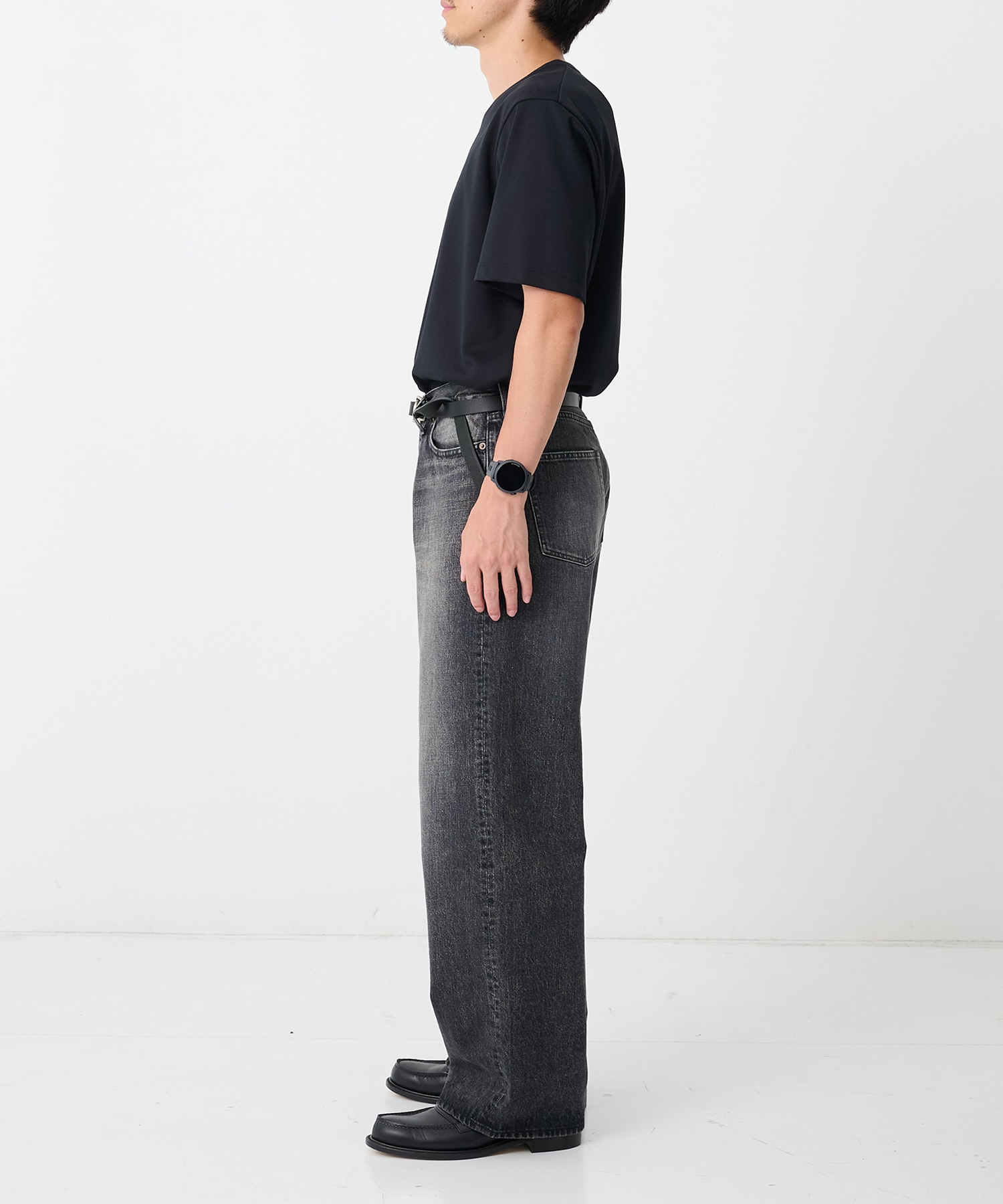 【シュタイン】ST.1566 LOOSE DENIM PANTS ssstein