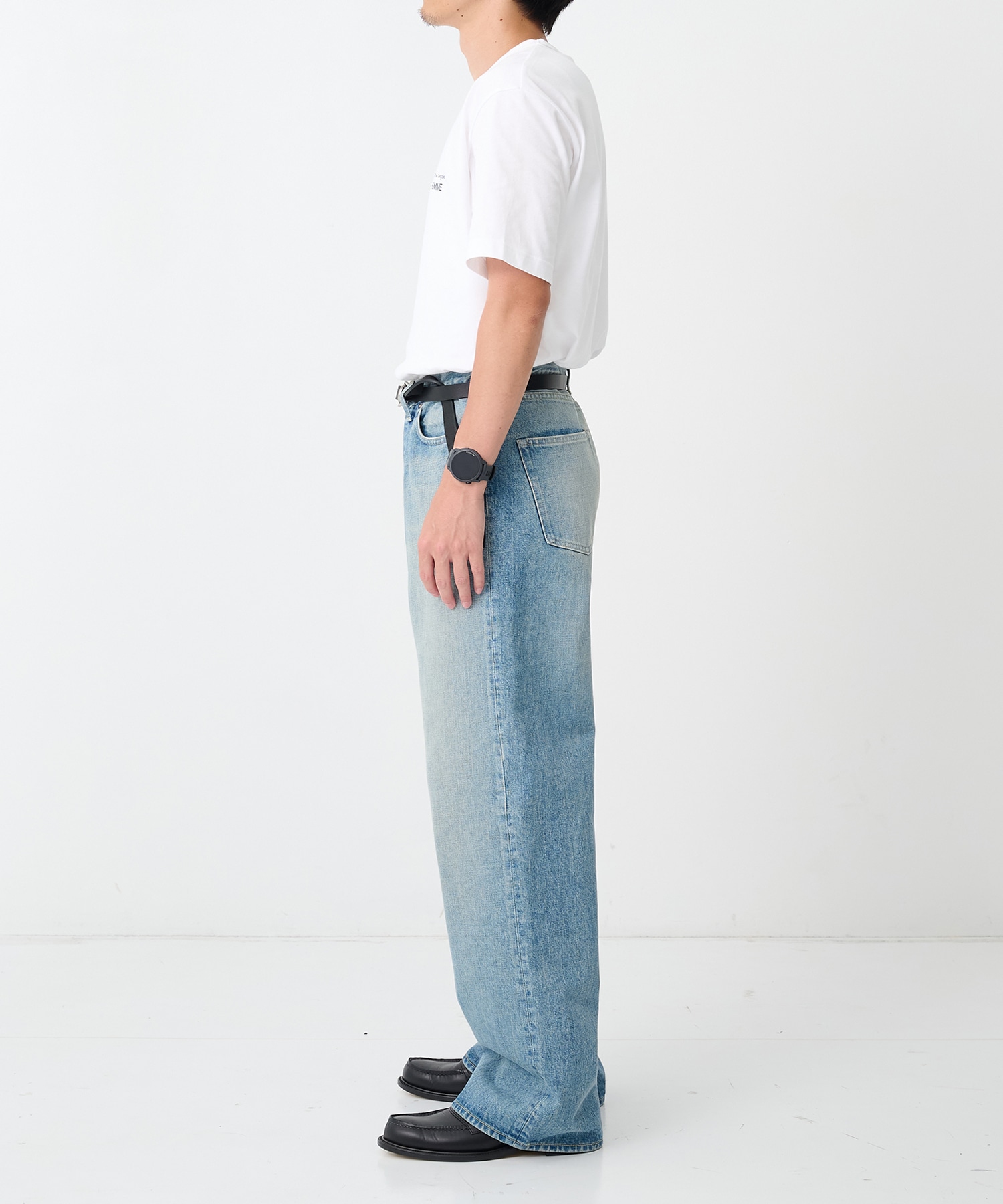 【シュタイン】ST.1566 LOOSE DENIM PANTS ssstein
