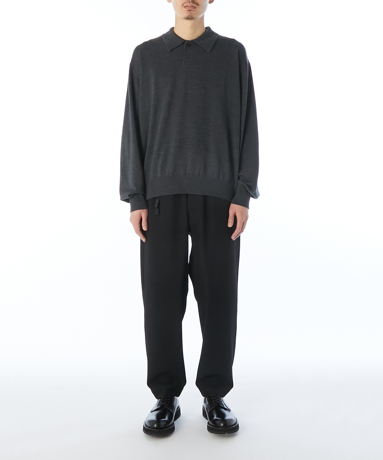 【エヌハリウッド】2262-KT24-034 KNIT POLO SHIRT N.HOOLYWOOD