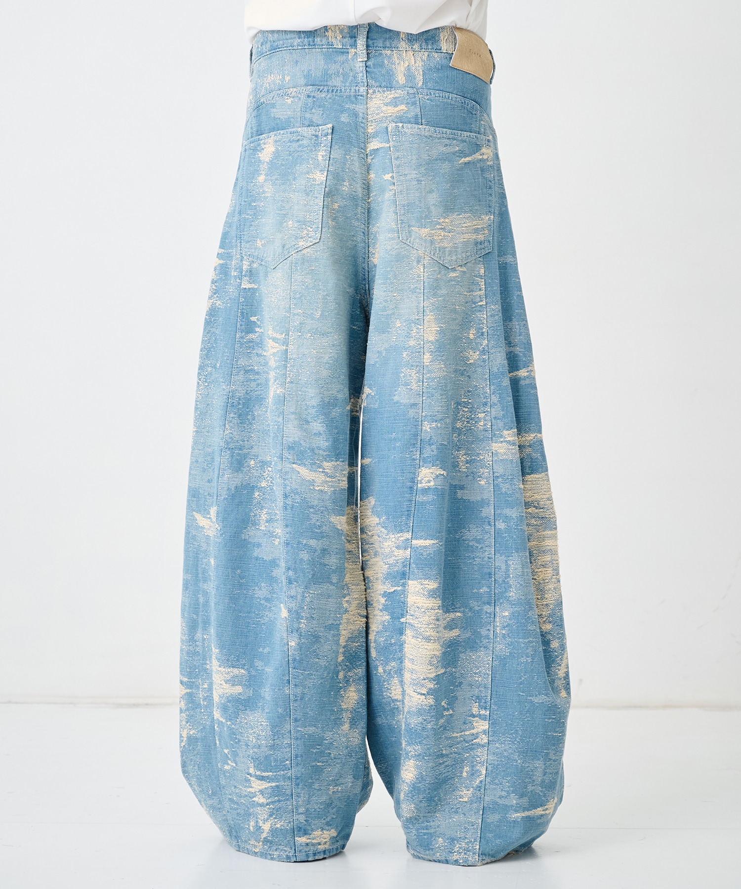 【ターク】TA26AW-PT035 DENIM CURVED PANTS TAAKK
