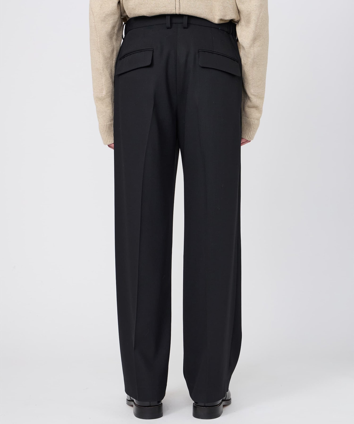 【イレニサ】IH-26FW-P018-NDVH TWO-TUCKS WIDE TROUSERS IRENISA