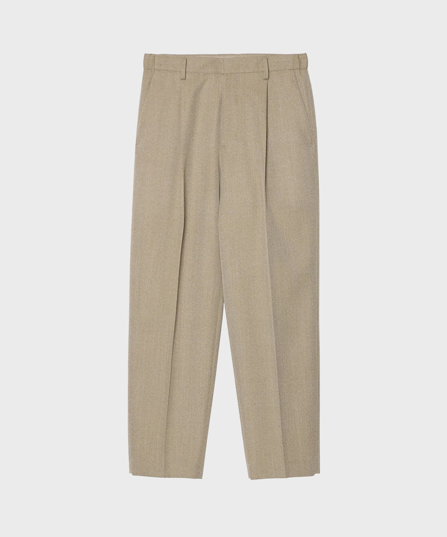 【イレニサ】IH-26FW-P057-NDS ONE-TUCK STRAIGHT TROUSERS IRENISA