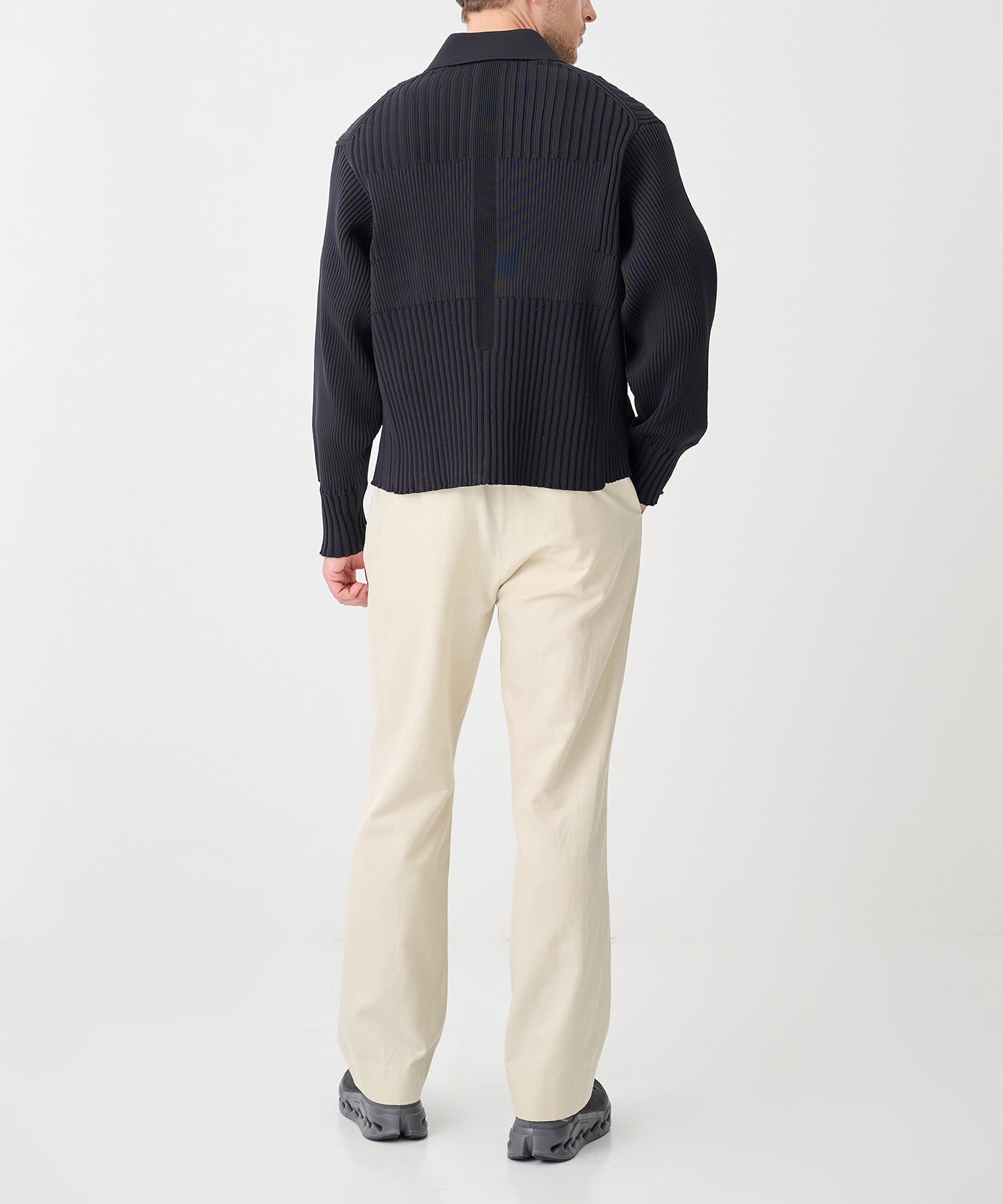 【シーエフシーエル】CF012KC207JP00 FLUTED SHIRT COLLAR BLOUSON CFCL