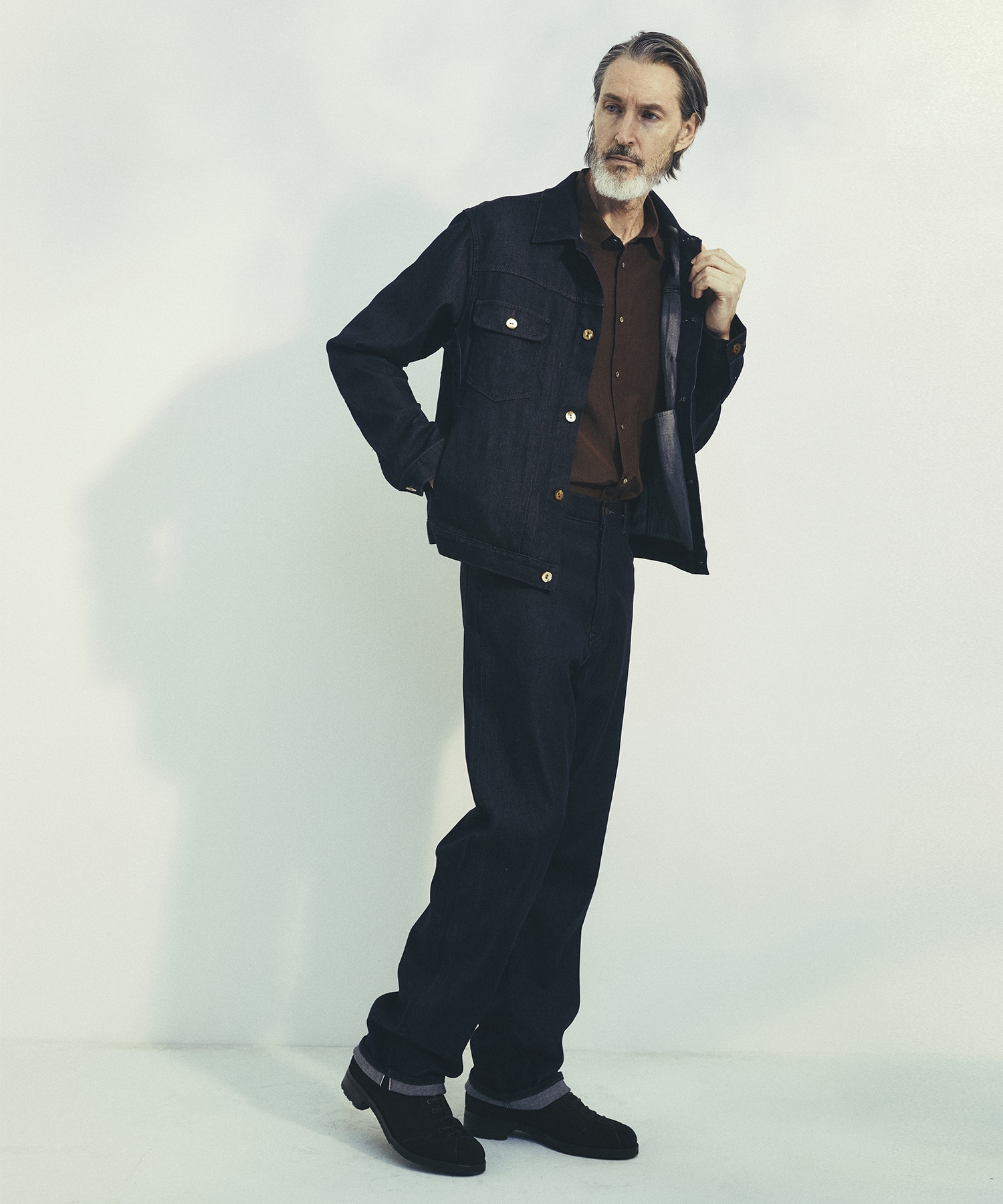 SILK α Denim Jacket SILK α