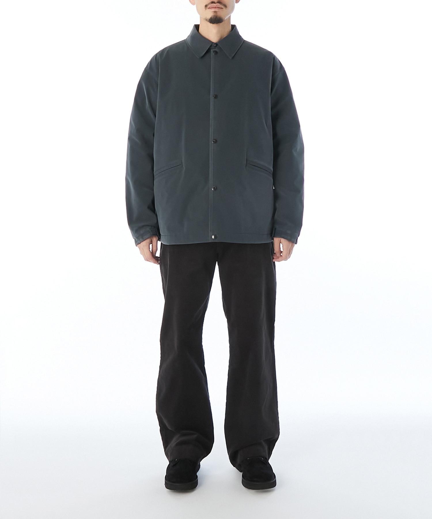 【エヌハリウッド】2262-BL04-012 COACH JACKET N.HOOLYWOOD