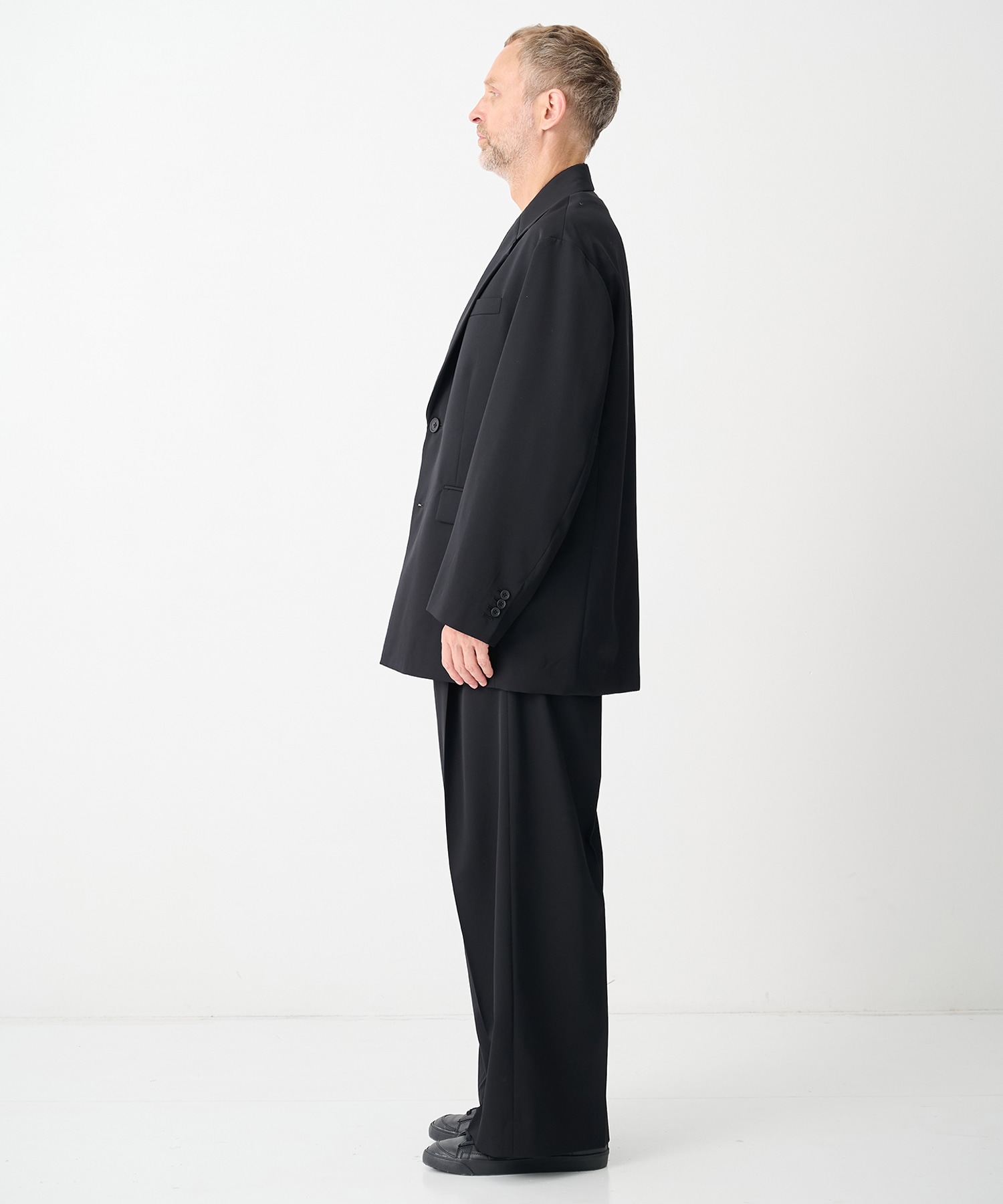 【シュタイン】ST.1588 OVERSIZED SINGLE BREASTED LONG JACKET ssstein