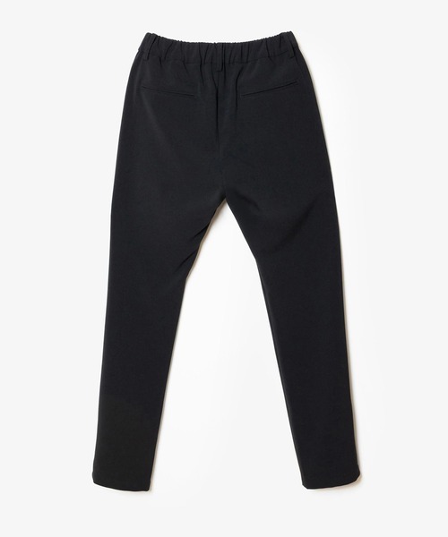 AP62-062 PE STRETCH DOUBLE CLOTH REGULAR FIT 1TUCK TROUSERS ATTACHMENT