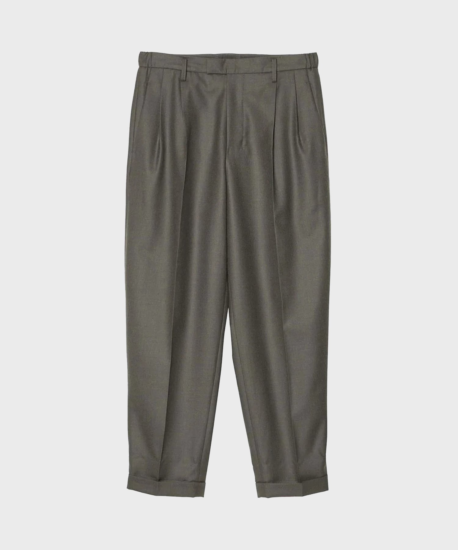 【イレニサ】IH-26FW-P048-NDF TWO-TUCKS TAPERED TROUSERS IRENISA