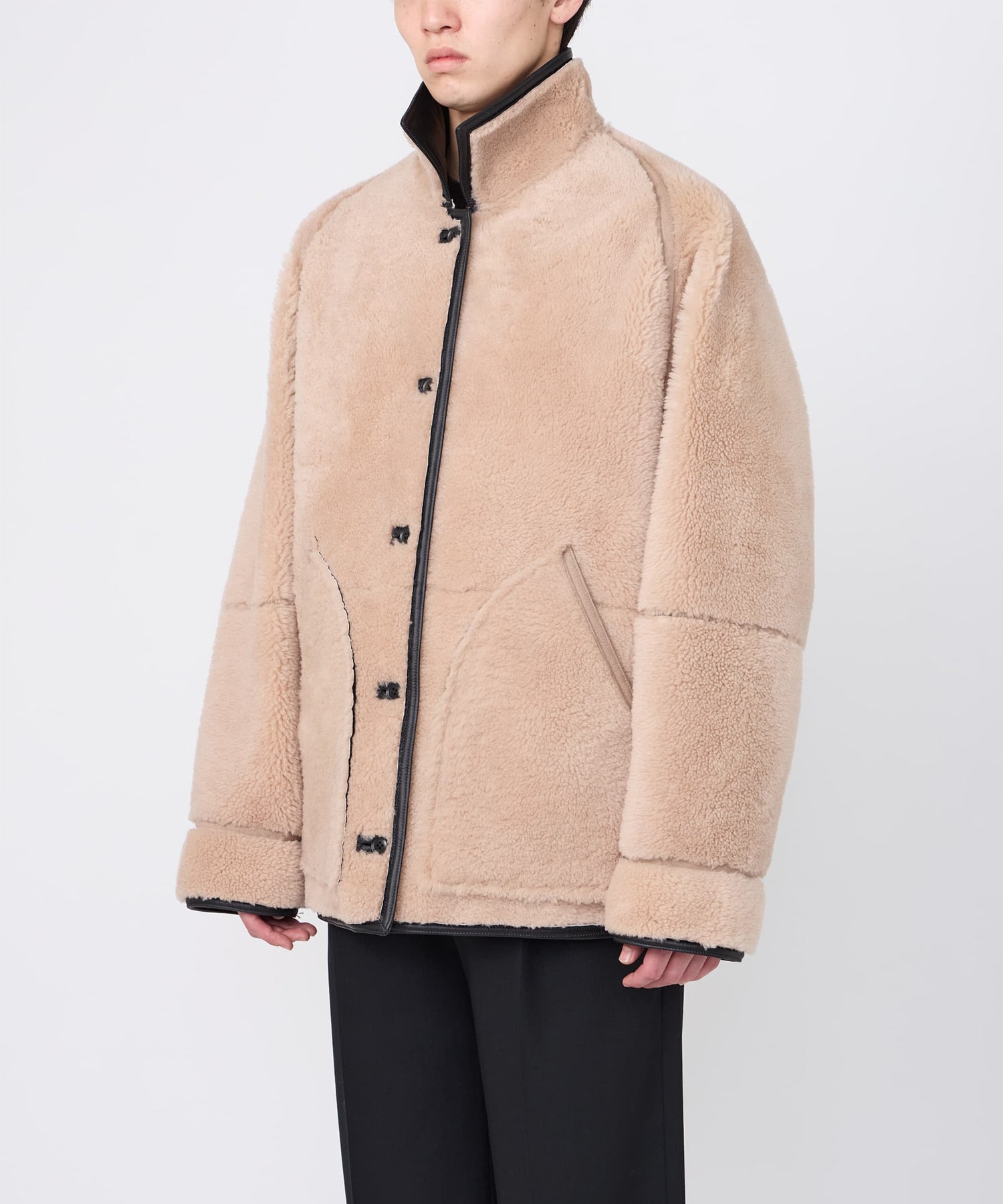 【イレニサ】IH-26FW-M037M-LTM REVERSIBLE MOUTON BLOUSON MENS IRENISA