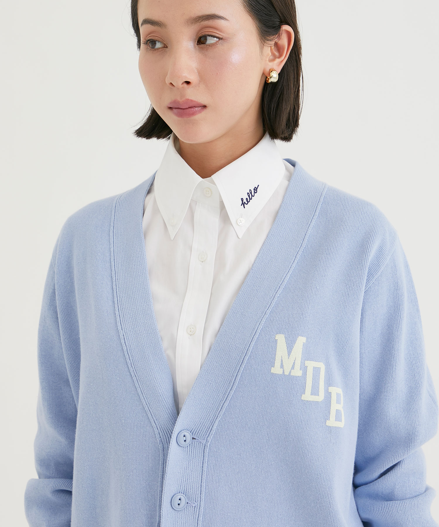 極細繊維クロス 【新品】MADISONBLUE/BIG CARDIGAN COTTON 00 - 通販