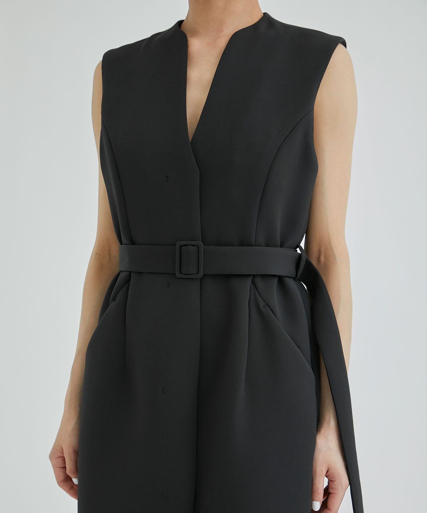 V neck gilet one-piece THE TOKYO