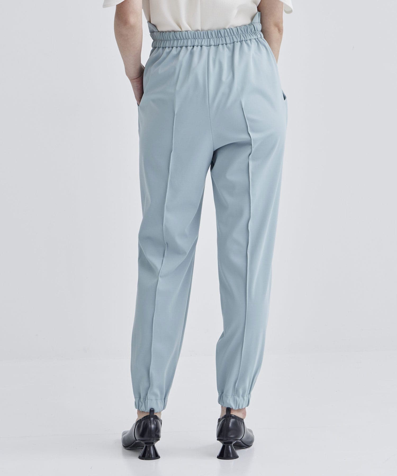 ULTRA LIGHT WASHABLE HIGH FANCTION JERSEY JOGGER PANTS THE PERMANENT EYE
