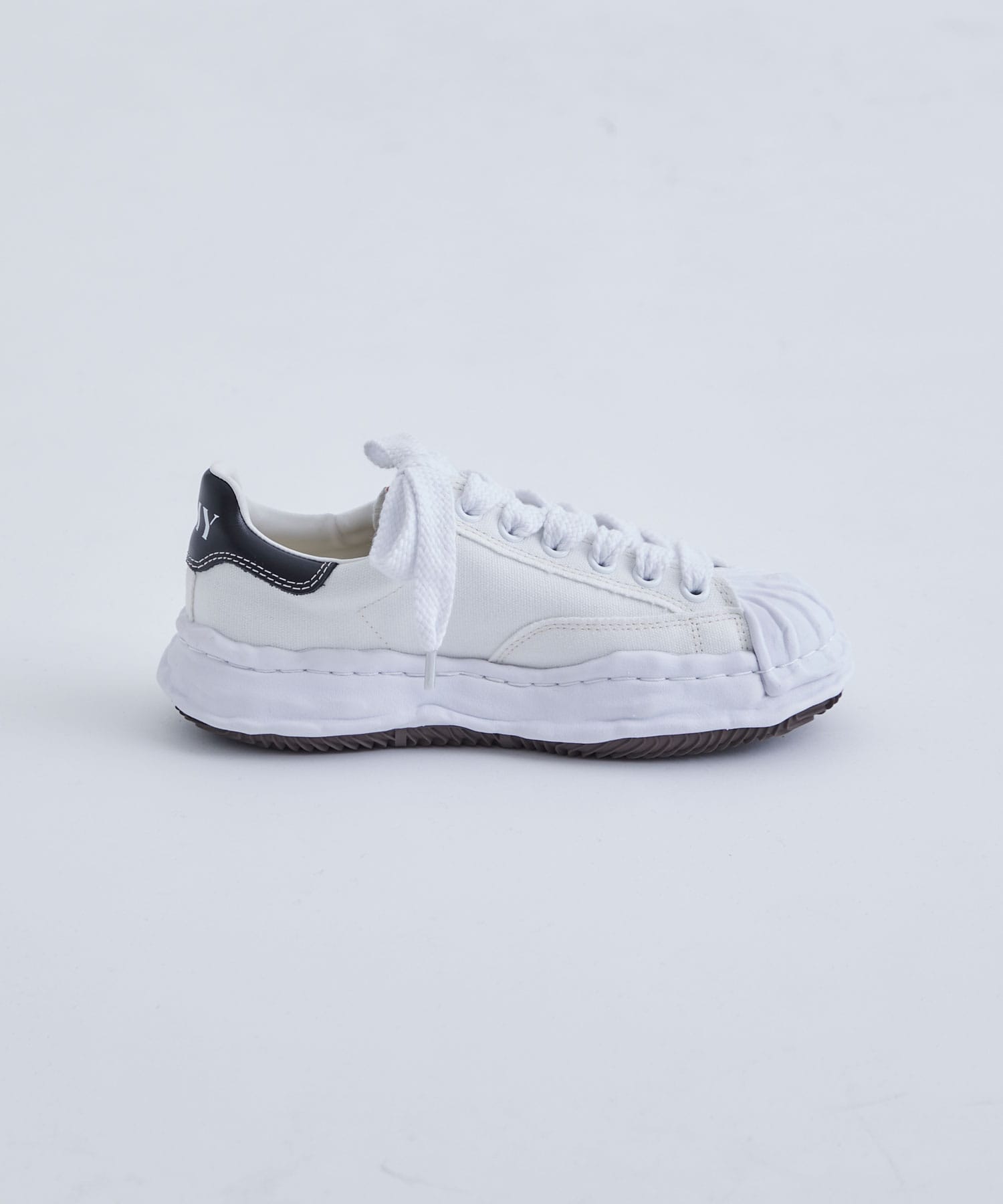 BLAKEY Low original sole canvas Low Top sneakers(36 WHITE): Maison