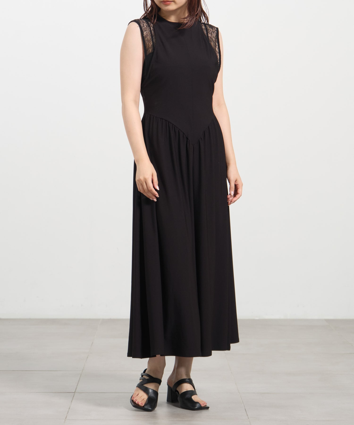 別注 LAYERED TANK DRESS FETICO