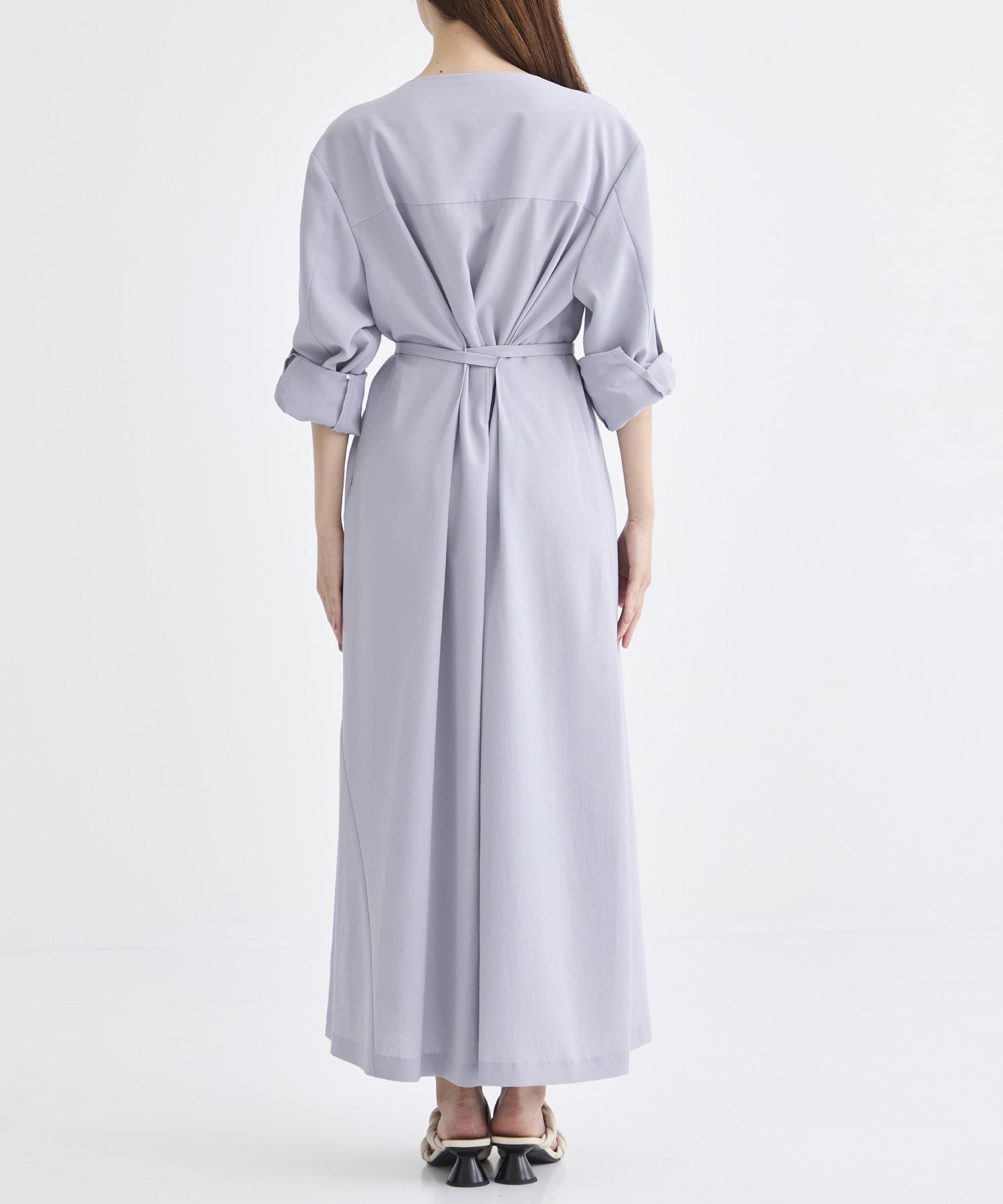 別注 Sesilia asymmetry panel dress LAV AKIRANAKA