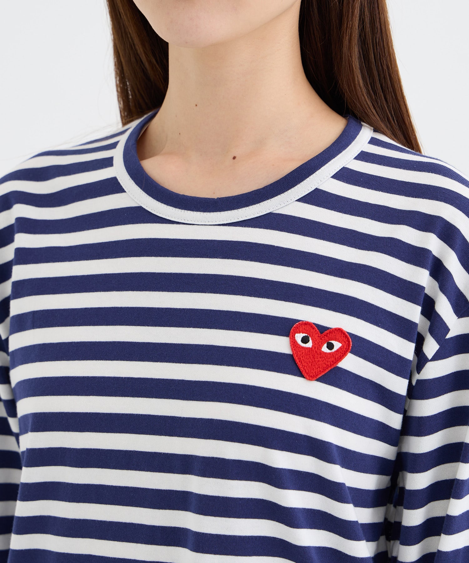 T-SHIRT RED EMBLEMRED HEART PLAY Comme des Garcons